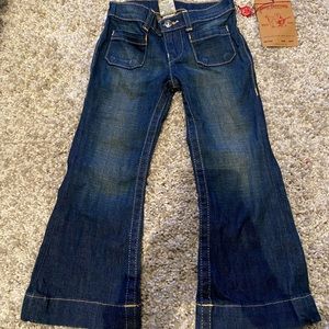 little girls true religion flare jeans